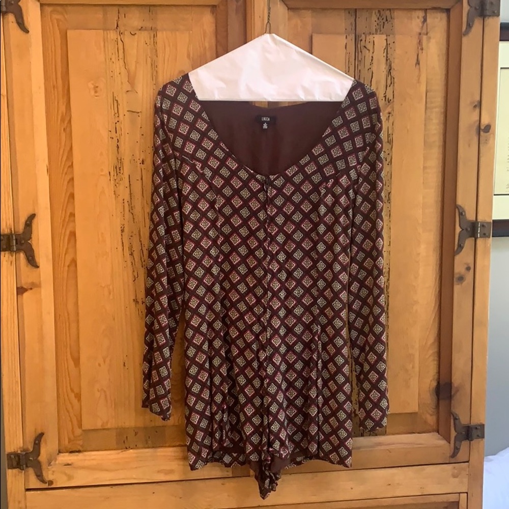 Women’s long sleeve romper